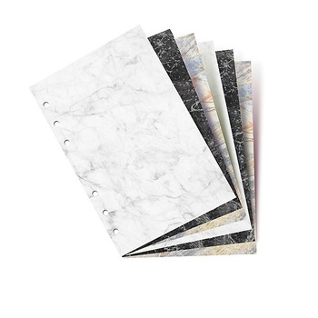 Rezerva hartie FILOFAX Personal compatibila Clipbook si Organiser Personal Filofax, 60 buc/set , 95 x 171 mm, Marble Plain Rezerva hartie FILOFAX Personal compatibila Clipbook si Organiser Personal Filofax, 60 buc/set , 95 x 171 mm, Marble Plain