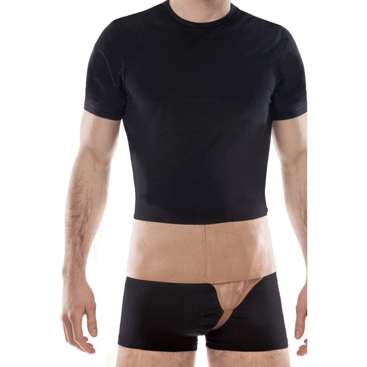 Toros Group Lágyéksérv öv, L méret, bal oldalas, bézs