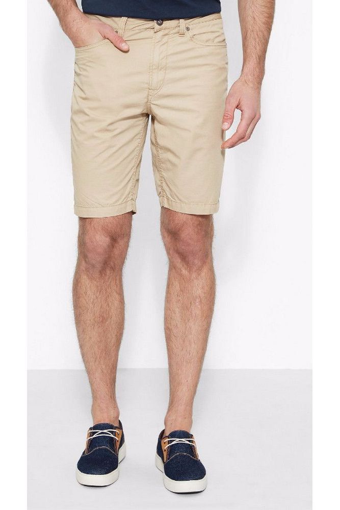 Pantaloni scurti, Timberland Squam LAke Washed Short, Bej, 34