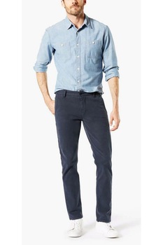Pantaloni pentru barbati, Dockers Alpha Khaki Tapered, Bleumarin, 38/34 EU Pantaloni pentru barbati, Dockers Alpha Khaki Tapered, Bleumarin, 38/34 EU