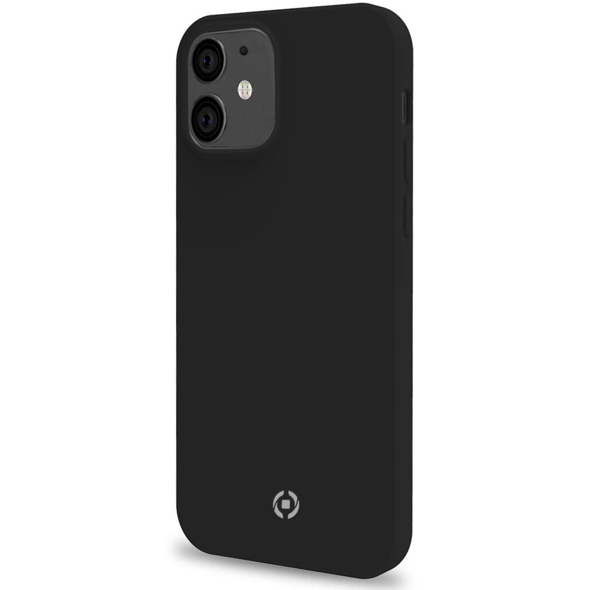 Husa de protectie Celly CROMO pentru iPhone 12 Mini, Negru