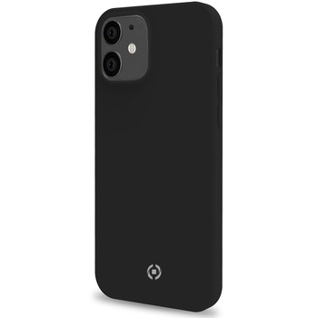 Husa de protectie Celly CROMO pentru iPhone 12 Mini, Negru Husa de protectie Celly CROMO pentru iPhone 12 Mini, Negru