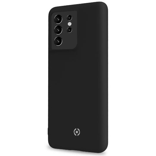 Husa de protectie Celly CROMO pentru Galaxy S21 ULTRA, Negru