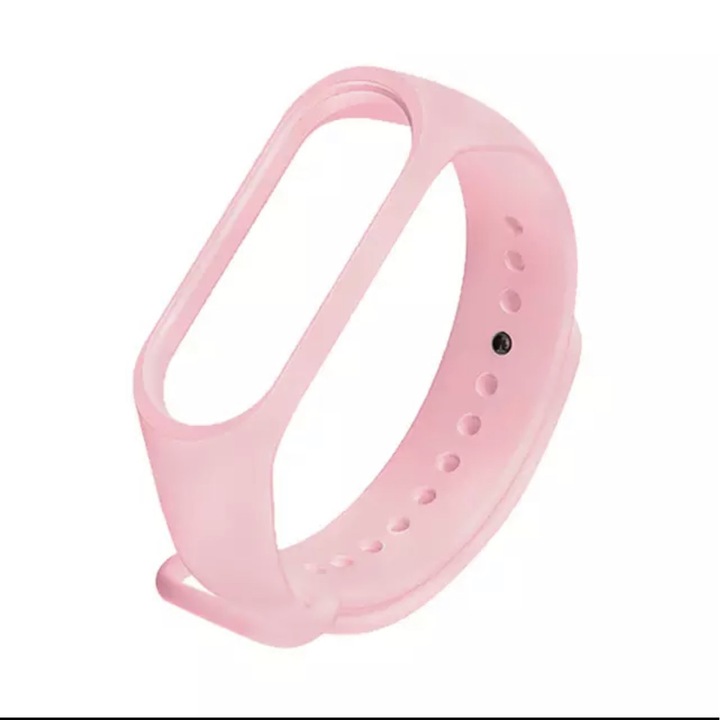 Curea, Vado, pentru Xiaomi Mi Band 3/Mi Band 4, silicon, roz