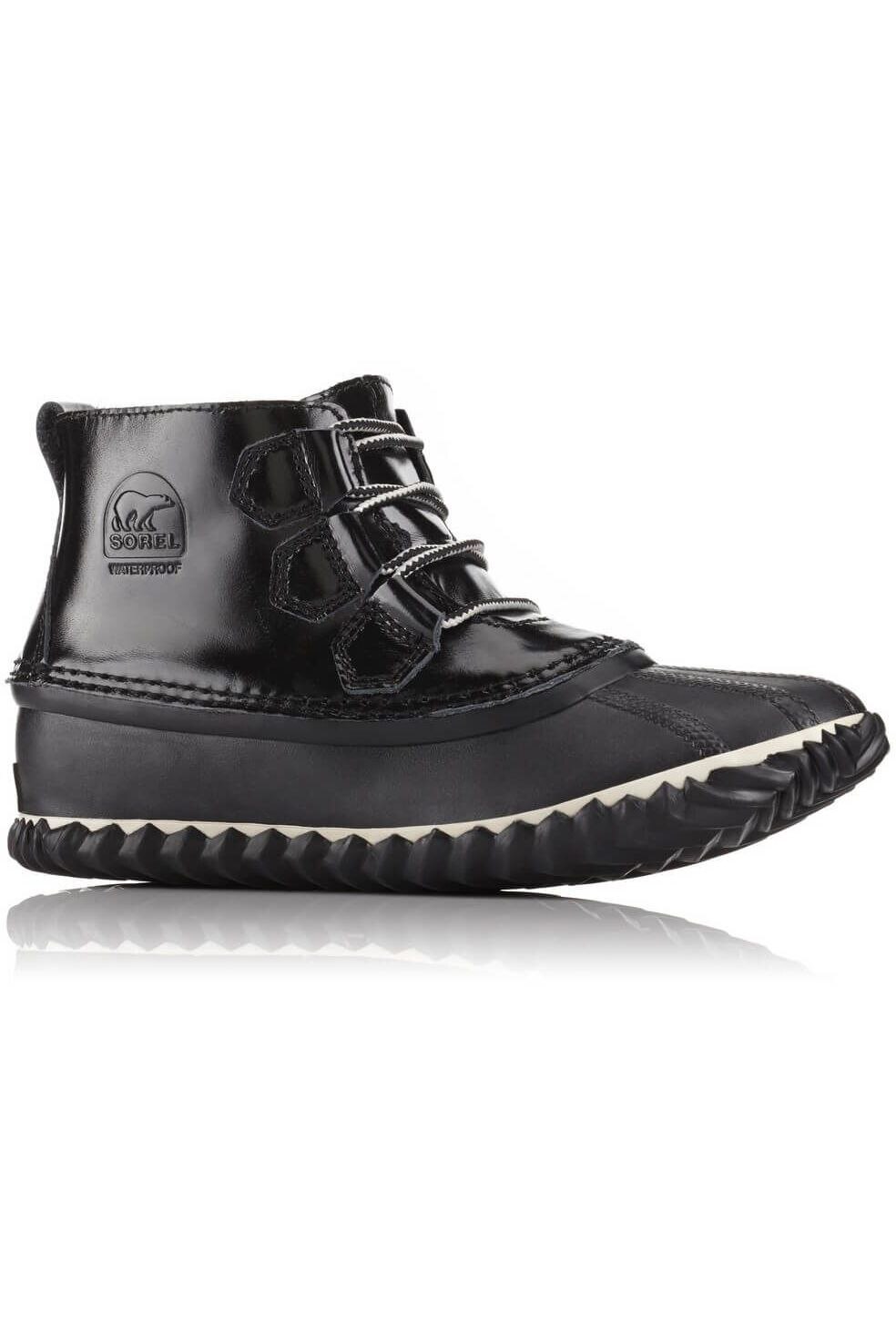 Pantofi dama, Sorel Out N About Rain, Negru, 5