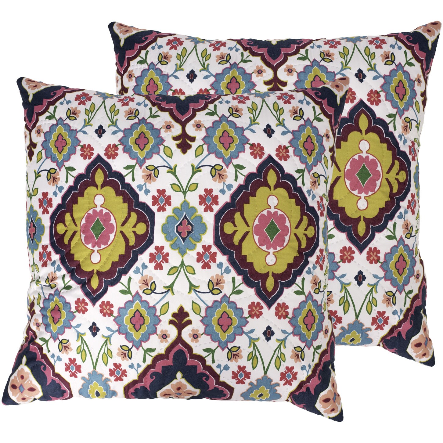 Set 2 perne Somnart Indian Style, 70x70 cm, microfibra