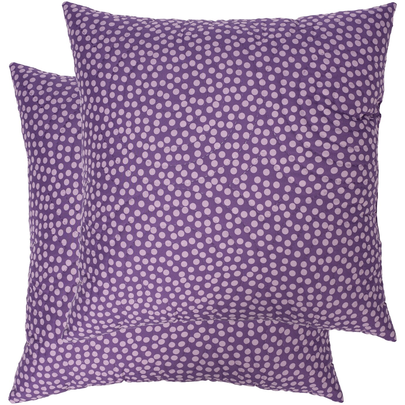 Set 2 perne Somnart Purple Vibe, 70x70 cm, microfibra
