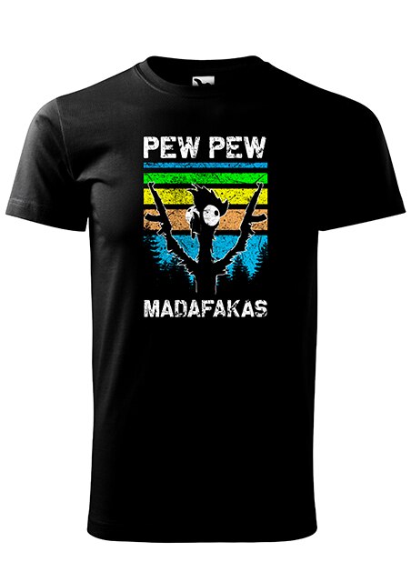 Tricou ,K-off , Pew Pew Mad Rooster