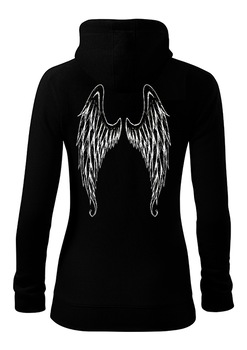 Hanorac dama cu gluga , K-off , Aripi de inger Hanorac dama cu gluga , K-off , Aripi de inger