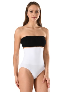Corset cu chiloti dama Serena, model 1037, Alb Corset cu chiloti dama Serena, model 1037, Alb