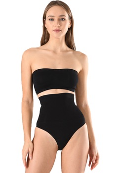 Corset cu chiloti dama Serena, model 1037, Negru Corset cu chiloti dama Serena, model 1037, Negru