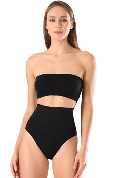 Slip corset dama serena model 1001, Negru Slip corset dama serena model 1001, Negru