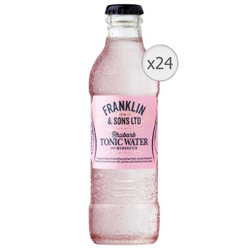 Apa tonica Rhurbarb & Hibiscus Franklin&Sons LTD, 24 x 200 ml Apa tonica Rhurbarb & Hibiscus Franklin&Sons LTD, 24 x 200 ml