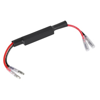 Set 2buc rezistor cu cablu si mufe rapide 12V 10Ohm 10W Set 2buc rezistor cu cablu si mufe rapide 12V 10Ohm 10W
