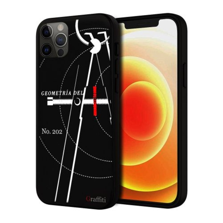 Калъф за телефон iPhone 12 Pro Max - Graffiti No.202 шарен силиконов кейс