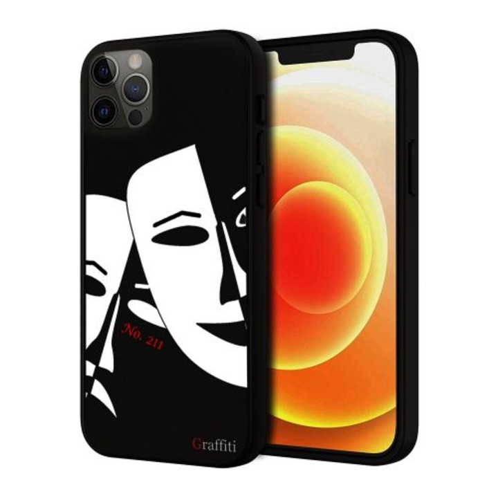 Калъф за телефон iPhone 12 Pro Max - Graffiti No.211 шарен силиконов кейс