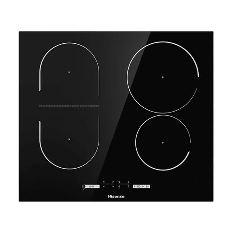 Plita Incorporabila Hisense I6433C, Inductie, 4 Zone, 21 cm, Negru