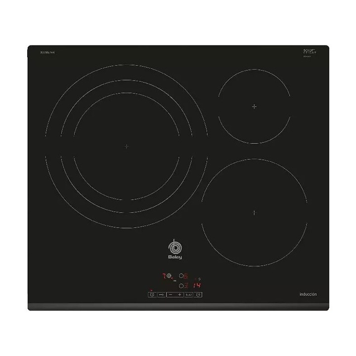 Plita Incorporabila Balay 3EB967FRE, Electrica, Inductie, 3 Zone, 32 cm, Negru
