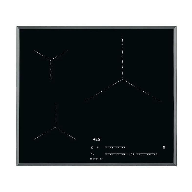 Plita Incorporabila AEG IKB63435FB, Electrica, Inductie, 3 Zone, 32 cm, Negru