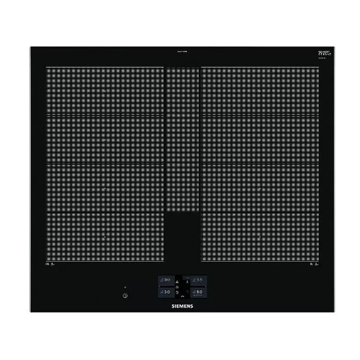 Котлон за вграждане Siemens EX675JYW1E iQ700, Електрически, Индукционен, 5 Зони, Черен