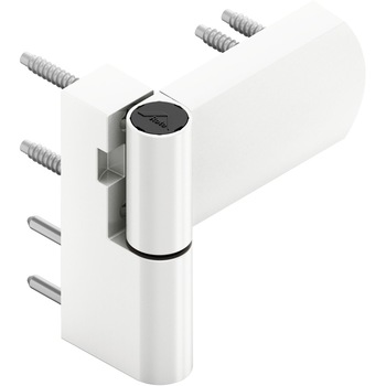 Balama aplicata pentru usi Roto tip PS27, 17-20.5 mm, max. 120 kg, culoare alb RAL 9016 Balama aplicata pentru usi Roto tip PS27, 17-20.5 mm, max. 120 kg, culoare alb RAL 9016