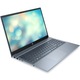 Laptop HP 15-eh0057nq cu procesor AMD Ryzen™ 3 4300U pana la 3.70 GHz, 15.6", Full HD, 8GB, 256GB SSD, AMD Radeon™ Graphics, Free DOS, Fog Blue