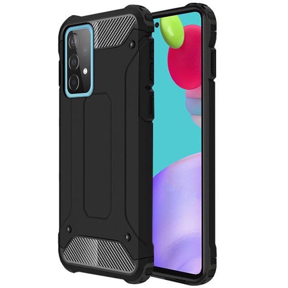 Husa compatibila cu Samsung Galaxy A52 Armor Negru