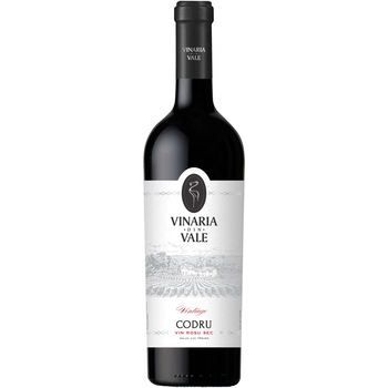 Vin Rosu, Vinaria din Vale, Cabernet Sauvignon & Merlot (Codru, gama Premium), sec 0.75 Vin Rosu, Vinaria din Vale, Cabernet Sauvignon & Merlot (Codru, gama Premium), sec 0.75