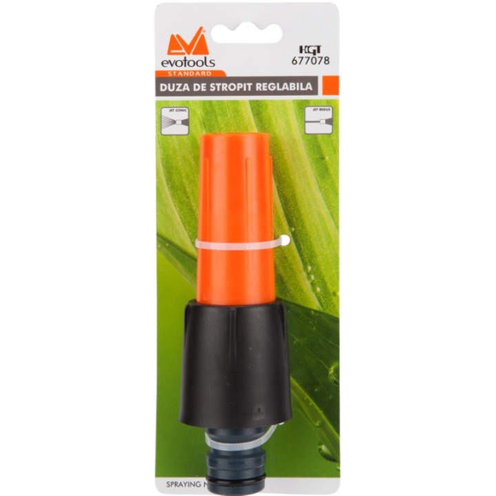 Duza de stropit reglabila EvoTools 677078, 1" conector