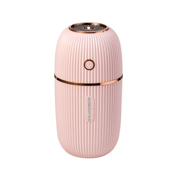 Umidificator de aer, Ultrasonic RISTech WT-Y20, Silentios, 300 ml, Roz Umidificator de aer, Ultrasonic RISTech WT-Y20, Silentios, 300 ml, Roz