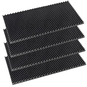 Placa fonoabsorbanta Cofrag RF 28, izolare fonica, spuma poliuretanica, 1000 x 500 x 30 mm, 4 bucati