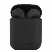 casti wireless bluetooth i12 macaron stereo cu functie apelare control muzica cutie incarcare inclusa android ios radio-fm aux negru telemag imagen 46_0_
0