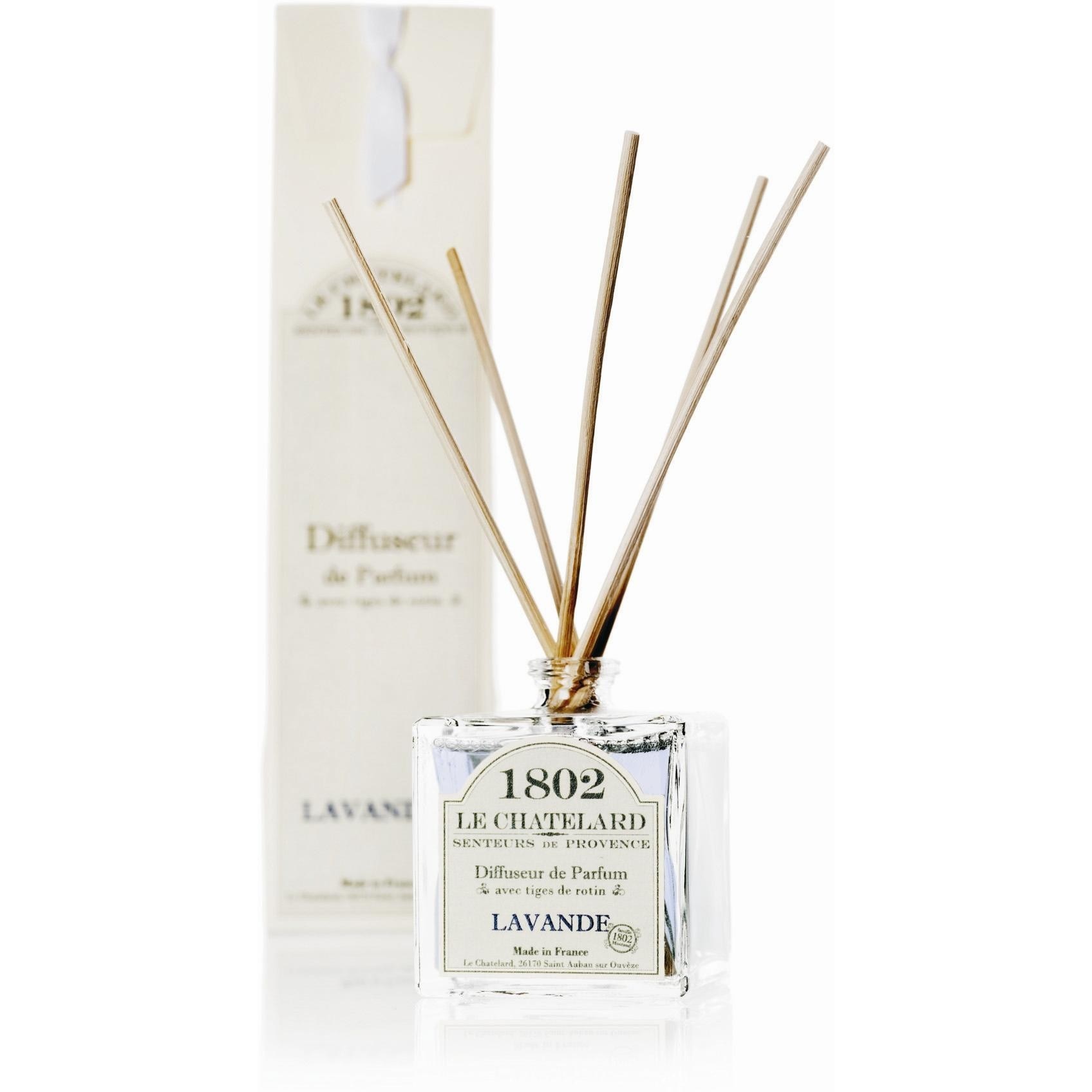 Difuzor Parfum Cu Bete Ratan 100ml Lavanda de Provence Le Chatelard 1802 Natural Camera