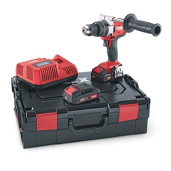 Masina de gaurit cu percutie cu acumulator, FLEX, PD 2G 18.0/2.5 SET , 18V, 2.5 Ah Masina de gaurit cu percutie cu acumulator, FLEX, PD 2G 18.0/2.5 SET , 18V, 2.5 Ah