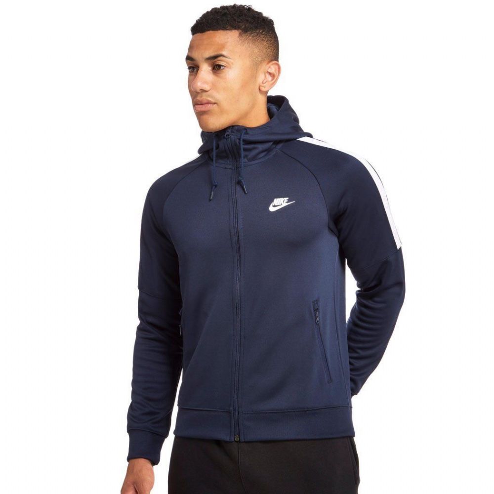 Hanorac barbati sport nike tribute, Albastru, M