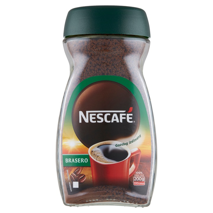 Nescafé Brasero azonnal oldódó kávé, 200g