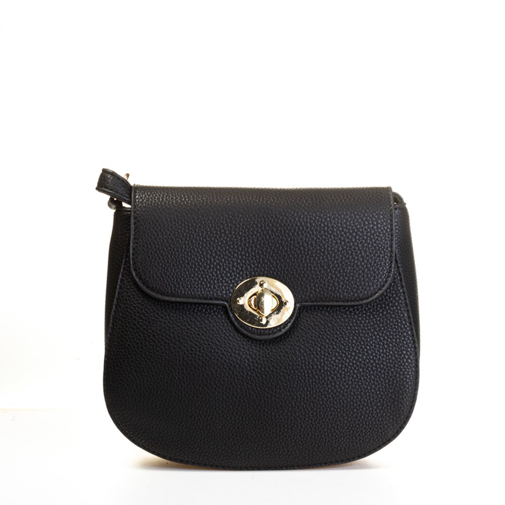 Geanta dama Tina 2958, de umar, Casual, Negru