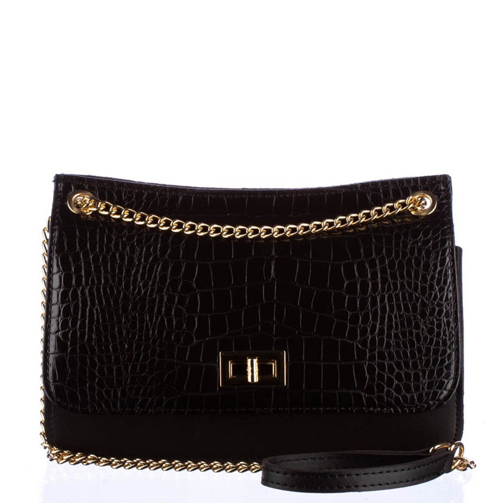 Geanta dama Cristina 8008, de umar, Casual, Negru