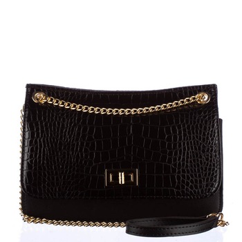 Geanta dama Cristina 8008, de umar, Casual, Negru Geanta dama Cristina 8008, de umar, Casual, Negru