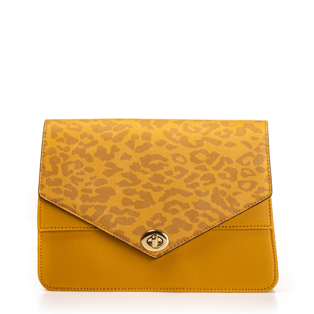 Geanta dama Sora 348, de umar, Casual, Galben