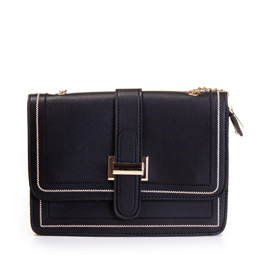 Geanta dama Visa 6392N, de umar, Casual, Negru