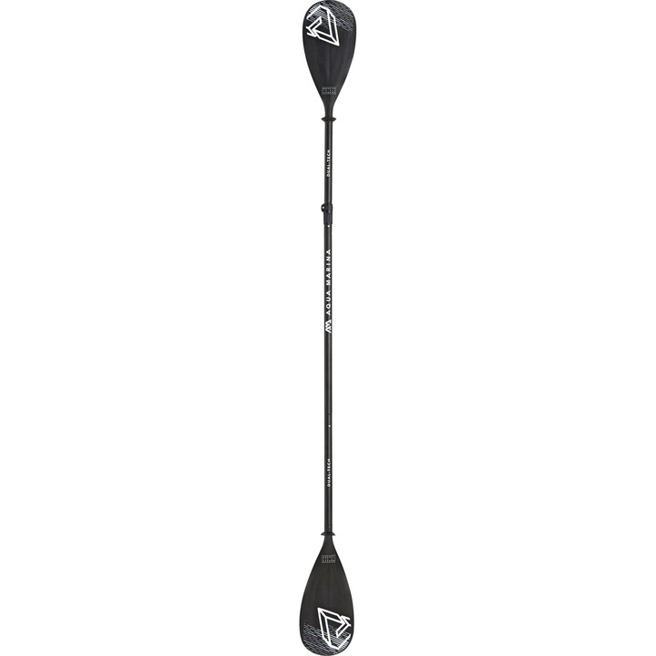 Padela penru isup Aquamarina Dual-Tech 2-in-1, ajustabila, aluminum, 175-236cm, 1600g