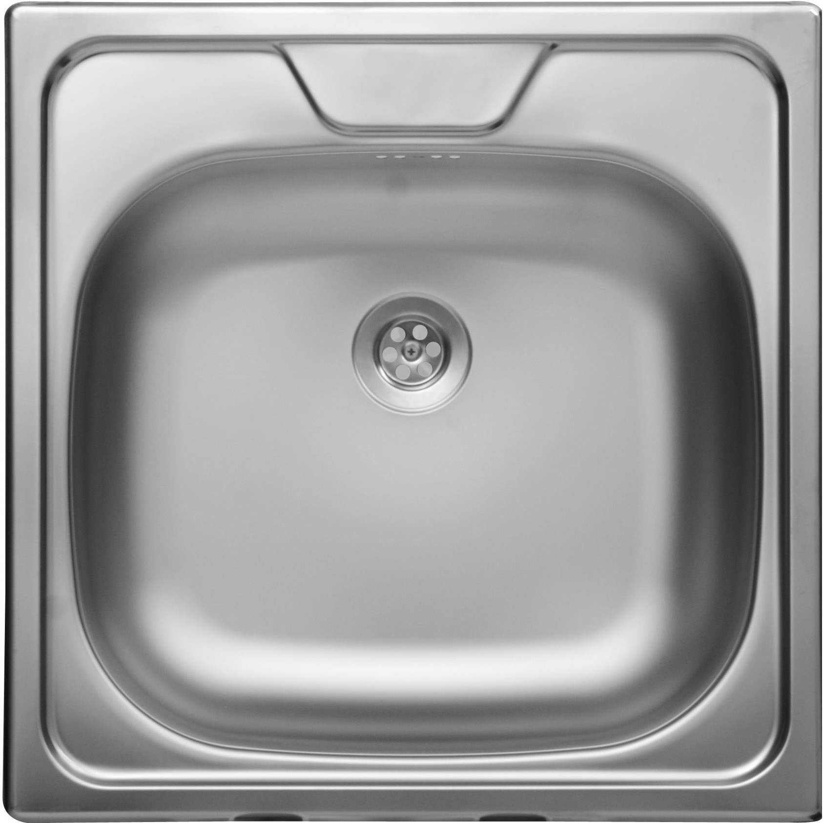 Chiuveta Livinox micro panzat, patrata, 48 x48 cm