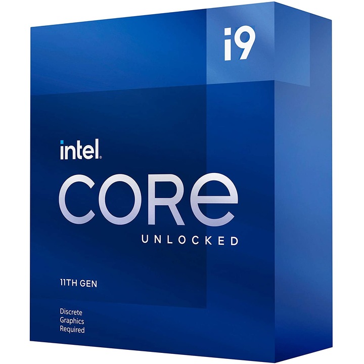 Процесор Intel® Core™ i9-11900KF Rocket Lake, 3.50GHz, 16MB, Без вградена графична карта, Socket 1200