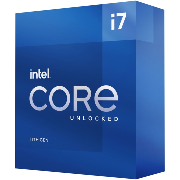Процесор Intel® Core™ i7-11700K Rocket Lake, 3.60 GHz, 16MB, Socket 1200