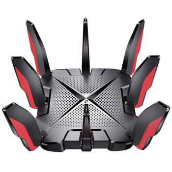 Router wireless TP-Link Archer GX90, AX6600, Tri-Band Gigabit, Wi-fi 6, 4×4 MU-MIMO, 8 antene Wi-Fi Router wireless TP-Link Archer GX90, AX6600, Tri-Band Gigabit, Wi-fi 6, 4×4 MU-MIMO, 8 antene Wi-Fi