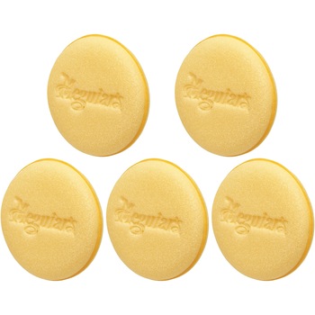 Pachet 5 x Burete aplicator din spuma Meguiar's, 101mm, Yellow Applicator Soft Foam Pad Pachet 5 x Burete aplicator din spuma Meguiar's, 101mm, Yellow Applicator Soft Foam Pad