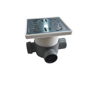 sifon pardoseala vizitabil cu 3 intrari dn40 1 iesire dn50 orizontala reglabil pe inaltime 150 x 150 imagen 17_0_
0