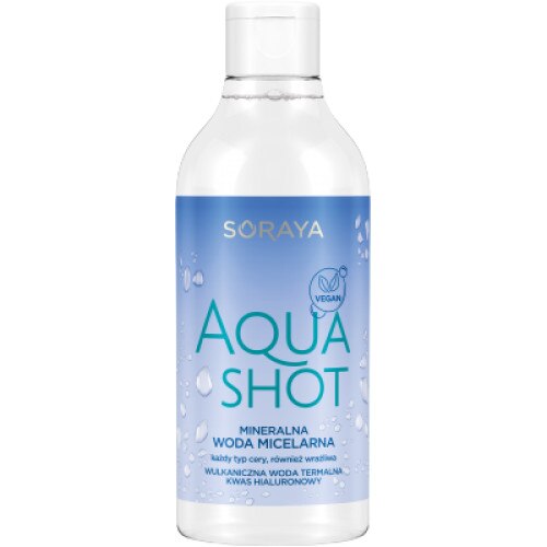 Apa micelara pentru curatare, Soraya, 50 ml