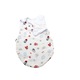 Sac de dormit, BebeBaltic, culoare Alb, Litere, 70 cm, 6-12 luni, TOG 0.5
